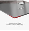 Starlex conference table rounded corner detail Singapore — safe PVC edge boardroom table for Singapore offices