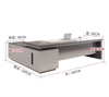 Strato Director Table Singapore | 58mm Thick Panel Desktop and Legs, 500kg Load | Free Delivery Singapore & Peninsular Malaysia