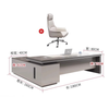 Strato Director Table and Chair Set 1.8m Size Chart Singapore | Free Delivery Singapore & Peninsular Malaysia
