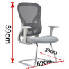 ErgoMesh Office Chair Size Chart