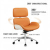 360° Omnidirectional Rotation 10cm Height Adjust EVELYN EXECUTIVE CHAIR Singapore| Swivel & Lift Function Infographic