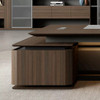 Soren Walnut Director Desk Singapore | Wireless Charging Desktop | Free Islandwide Delivery