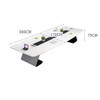 Blanc White Lacquer Conference Table Singapore | Dimension Diagram 4000x1500x750mm