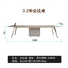 Harlow Conference Table Singapore | Vacuum-Formed Carbon Fiber Leg Detail