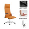 Pioneer Leather Office Chair in Yellow Singapore