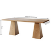 Conference Table Singapore | Solid Wood Dining Table  |  All dimensions