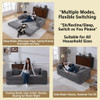 Addison Lazy Sofa Singapore | Fabric | Cushion Detail