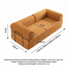 Addison Lazy Sofa Singapore | all sise