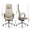 Hope High-Back Ergonomic Office Chair by Linear Furnishings