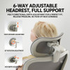 Abigail High-Back Ergonomic Executive Office Chair with Adjustable Lumbar Support