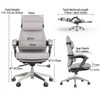 Alexander High-Back Ergonomic Executive Office Chair