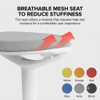 Luke Active Sitting Wobble Stool Singapore — Breathable Mesh Seat Cushion, Heat and Moisture Release