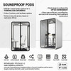 Isaac Soundproof Office Phone Booth Pod