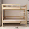 Kodomo Bunk Bed Singapore | Wood-Grain Transfer-Print Galvanized Steel Frame