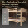 Kodomo Bunk Bed Singapore | 20dB Silent Technology, 90% Less Noise