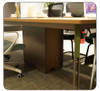 Yukino Wooden Conference Table Singapore | Boardroom Setting, Splayed Leg Detail