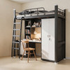 Aiko Loft Bunk Bed Singapore Black