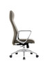Jake Leather Office Chair Side Profile