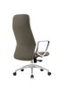 Jake Leather Office Chair Rear Side View