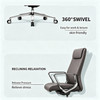 Jake White Leather Ergonomic Director Chair Singapore - Adjustable Mechanism & Ergonomic Features Diagram