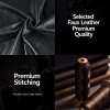 Jake Black Leather Ergonomic Director Chair Singapore - Luxury Executive Office Chair for Professionals