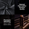 Tyler Black Leather Ergonomic Chair Singapore - Luxury Executive Office Chair for Professionals
