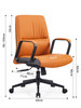 Mason Leather Ergonomic Chair Singapore — Front & Side View, Executive Office Chair Display