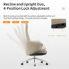 Caleb Leather Ergonomic Chair Singapore — Seat Cushion Dimensions (60-Density Foam)