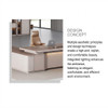 Adeline Director Table Singapore product catalogue displaying premium executive desk features and specifications.