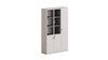 Agatha Manager Table side cabinet with password lock for secure office storage.