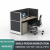 Midori Cubicle Office Workstation Singapore 1 PAX