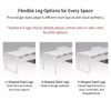 Alberta Executive Desk Singapore side cabinet with drawer storage and password lock detail.