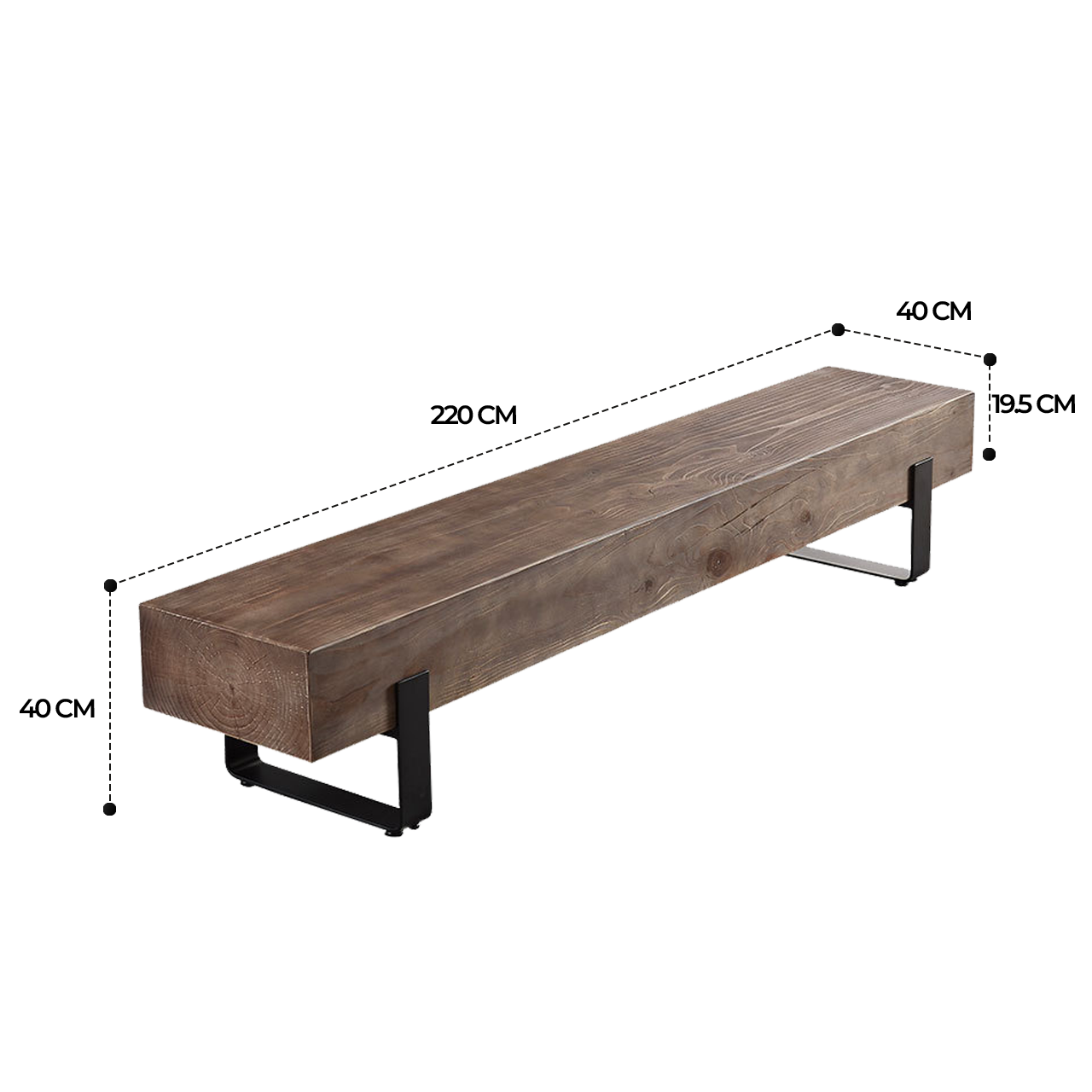 Edith Wooden TV Console