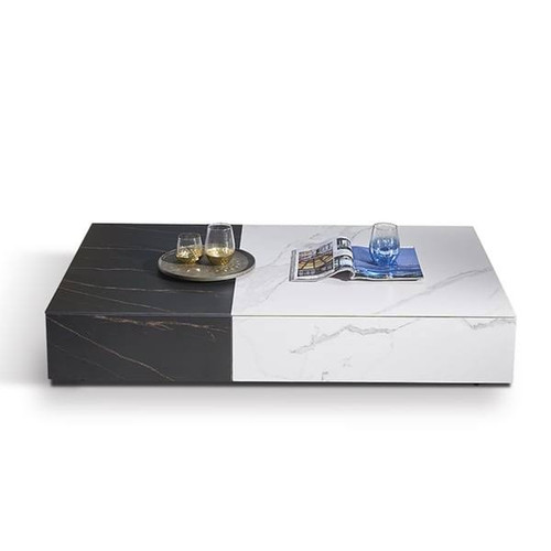 Mason Sintered Stone Coffee Table Modern