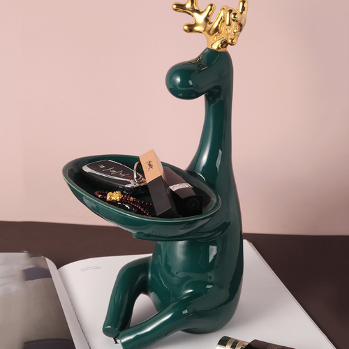 Elk Ceramic Ornaments Home Decor Modern
