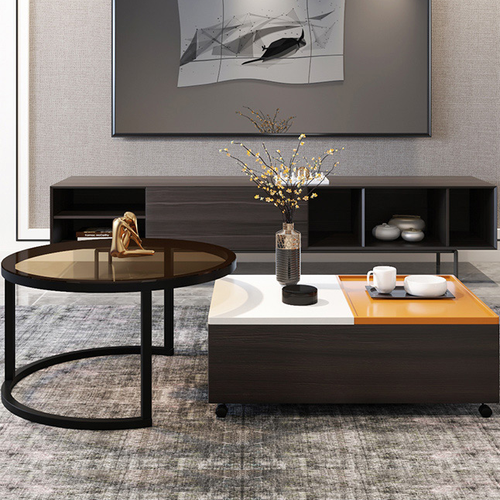 Vogue Tempered Glass Coffee Table Singapore — Main View