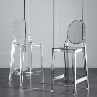 Lars Acrylic Transparent Highchair Nordic style