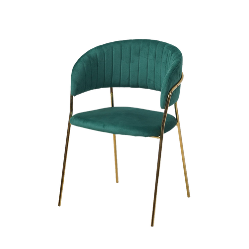 Ouyou Velvet Dressing Chair Singapore — Main View