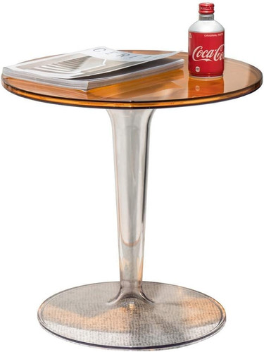 Acrylic Round Coffee Table Modern