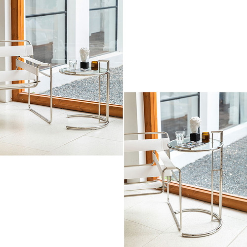 Ronja Glass Coffee Table Singapore — Room Setting