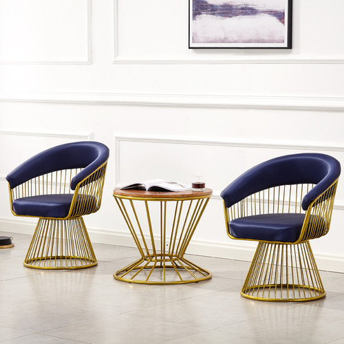 Astoria Fabric Chair side view 1