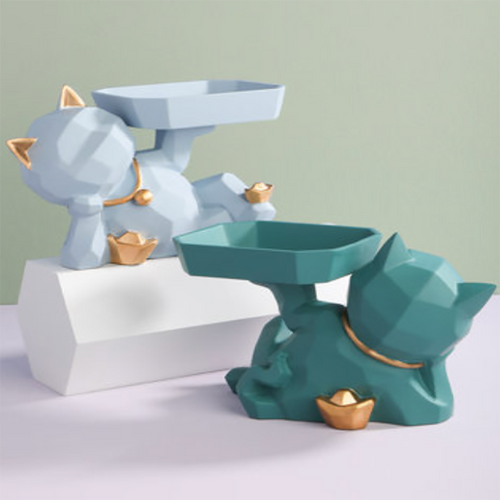 Trym Resin Cat Shape Storage Singapore — Main View