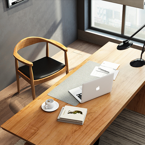 Aaric Executive Desk detail view — Singapore office