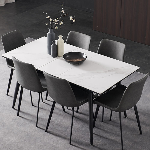 Haldis Extendable Dining Table Singapore — Room Setting