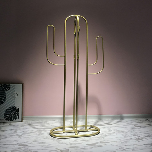 Metal Cactus Shape Clothes Hanger Hat Rack??for Modern and Nordic