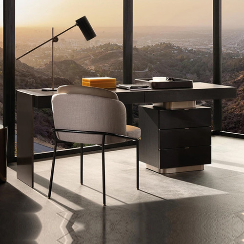 Borghild Executive Desk Lateral View