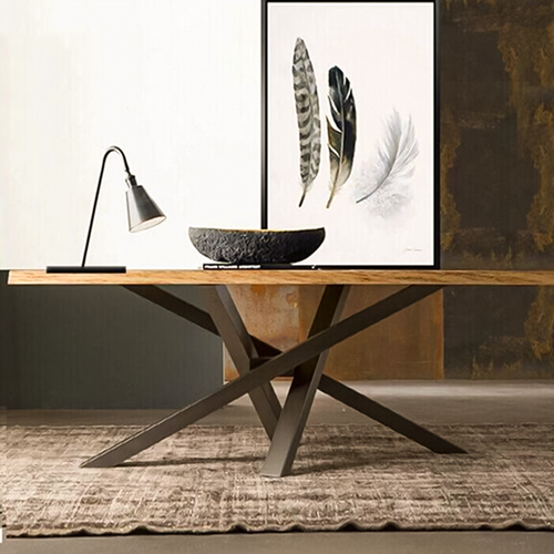 Lennart Wooden Dining Table in Dining Room Scenario Image B