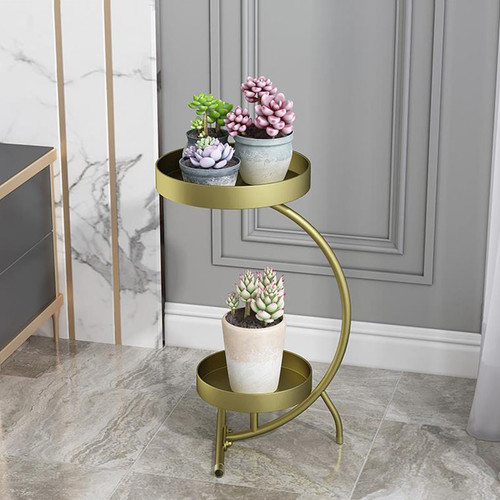 DIRK Metal Flower Stand Singapore — Side View