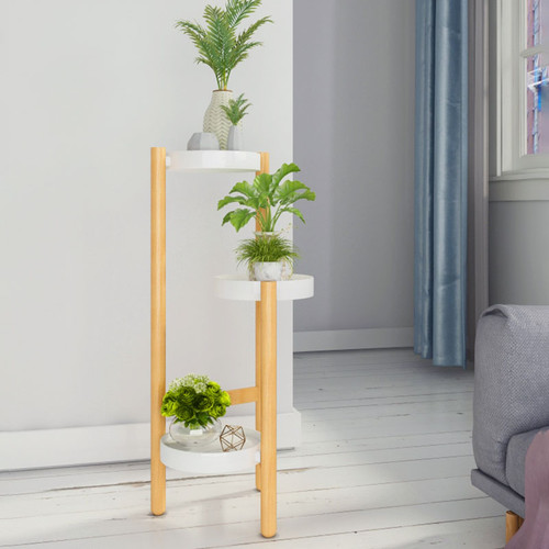 Miwa Wooden Flower Stand Singapore — Main View