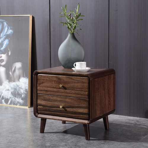 MASAYO Wooden Coffee Table Singapore — Side View
